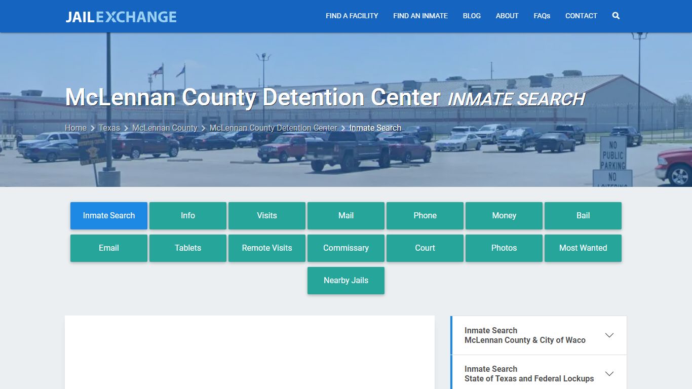 McLennan County Detention Center Inmate Search - Jail Exchange